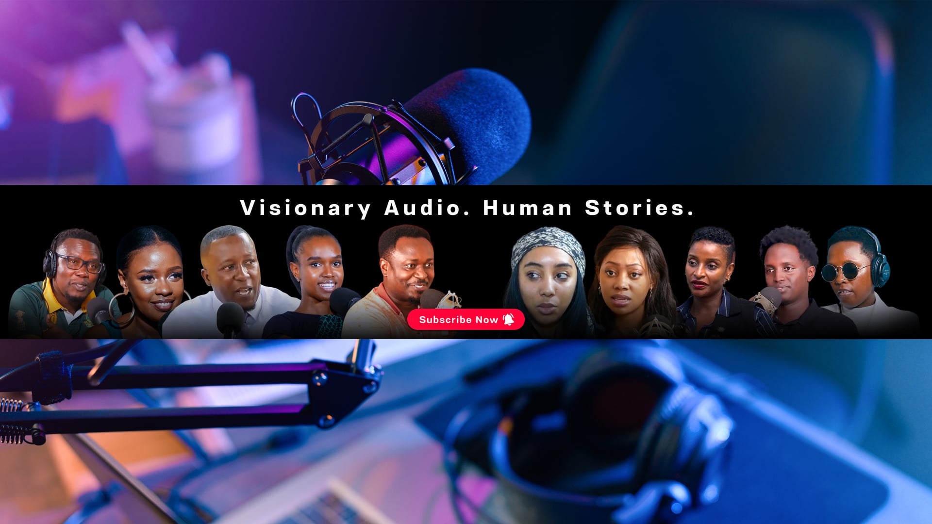 Podcast production showcase