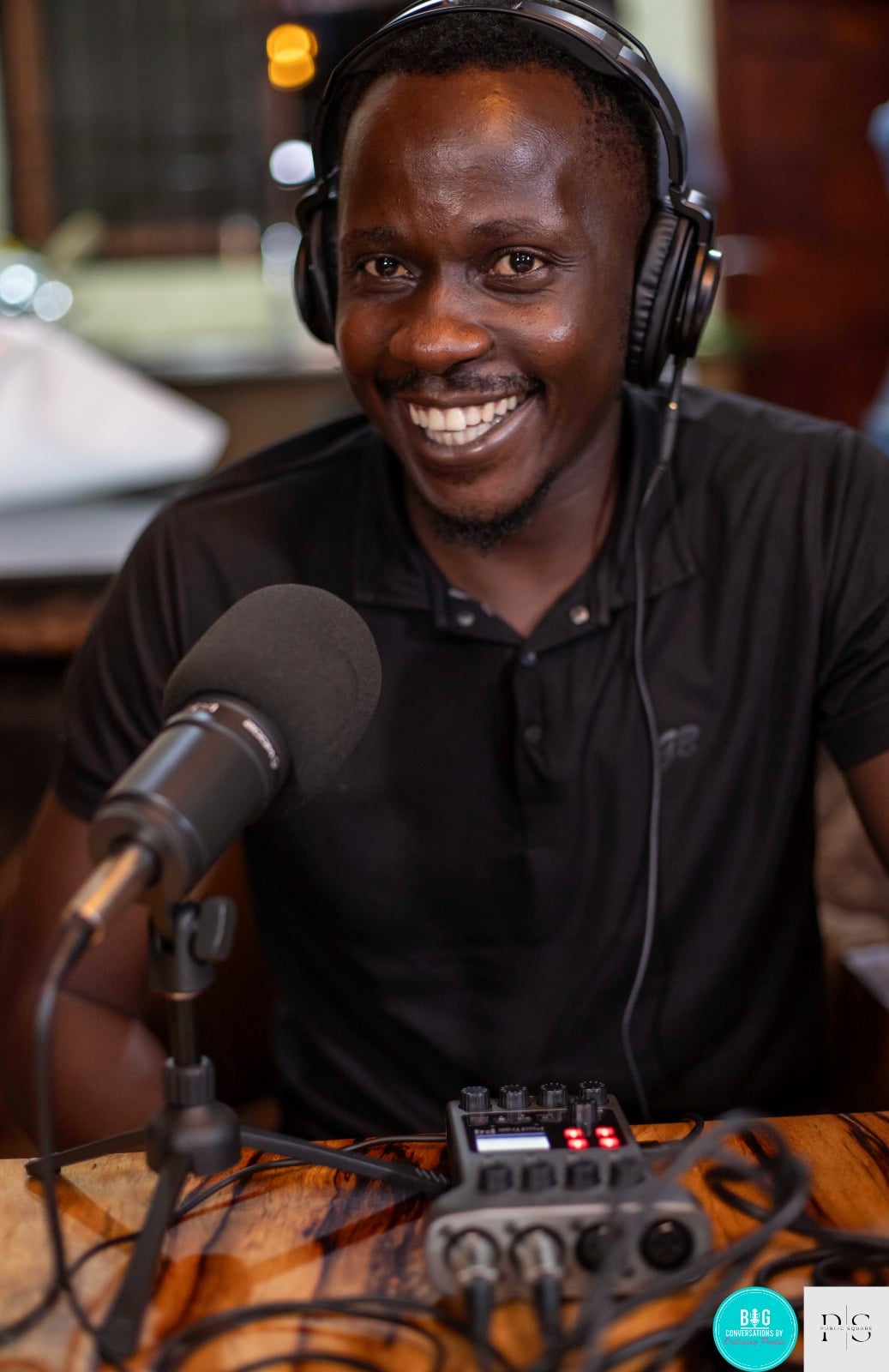 Miratrax Studio Kampala - Professional podcast recording studio interior