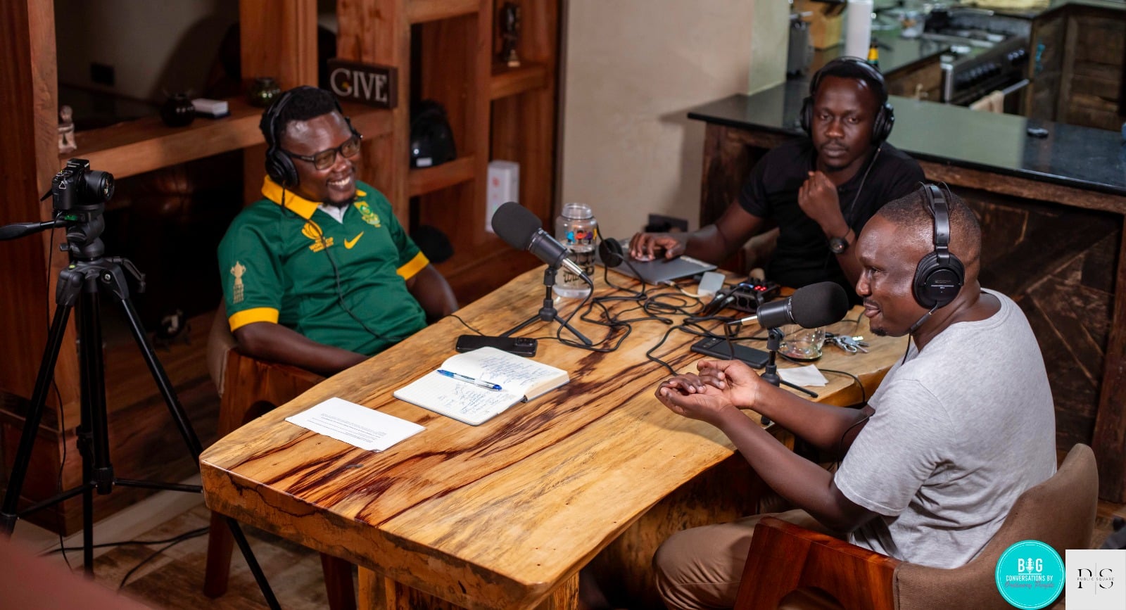Miratrax Studio Kampala - Professional podcast recording studio interior